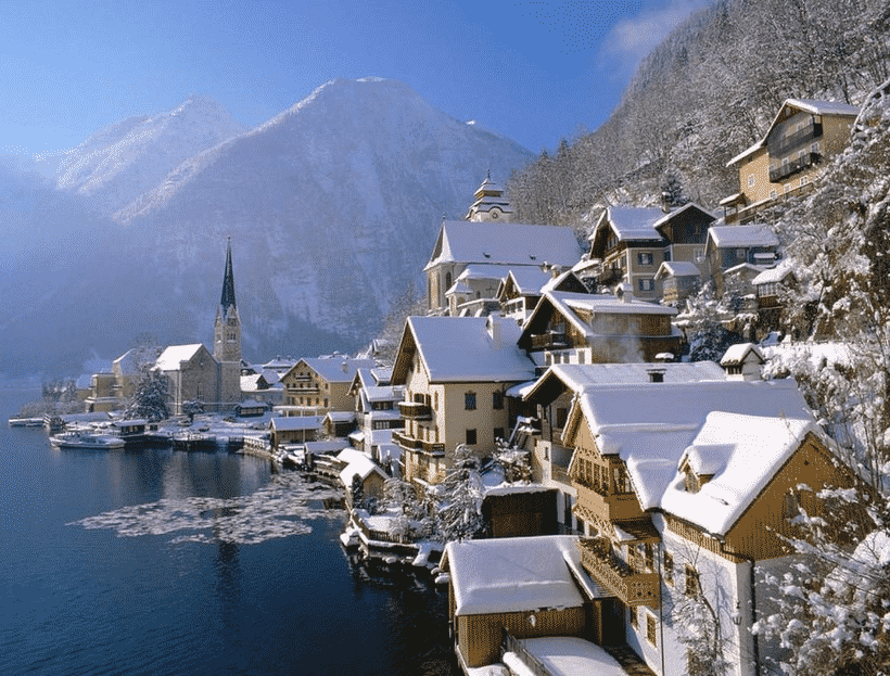 10 самых сказочных зимних городов Мира